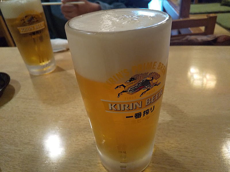 キリン一番搾り 生ビール中 / 京都グルメガイド